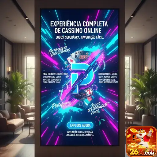 26a experimente inovador entretenimento online